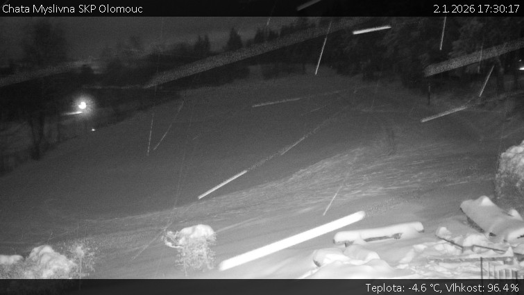 Chata Myslivna SKP Olomouc - Běžecký lyžařský areál Nová Ves - 2.1.2026 v 17:30