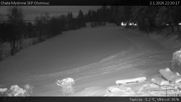 Chata Myslivna SKP Olomouc - Běžecký lyžařský areál Nová Ves - 2.1.2026 v 22:30
