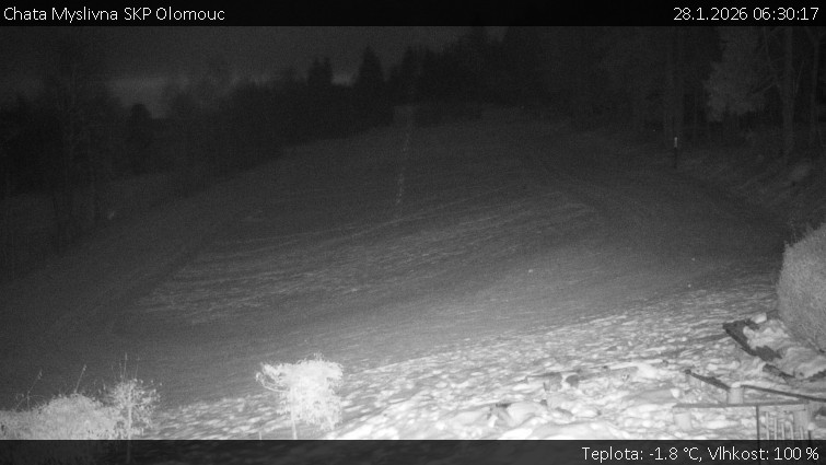 Chata Myslivna SKP Olomouc - Běžecký lyžařský areál Nová Ves - 28.1.2026 v 06:30