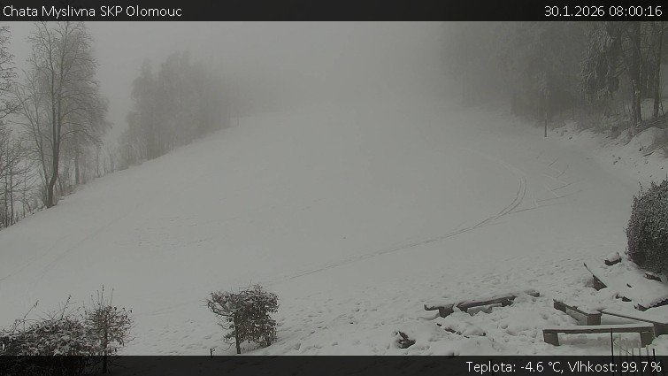 Chata Myslivna SKP Olomouc - Běžecký lyžařský areál Nová Ves - 30.1.2026 v 08:00