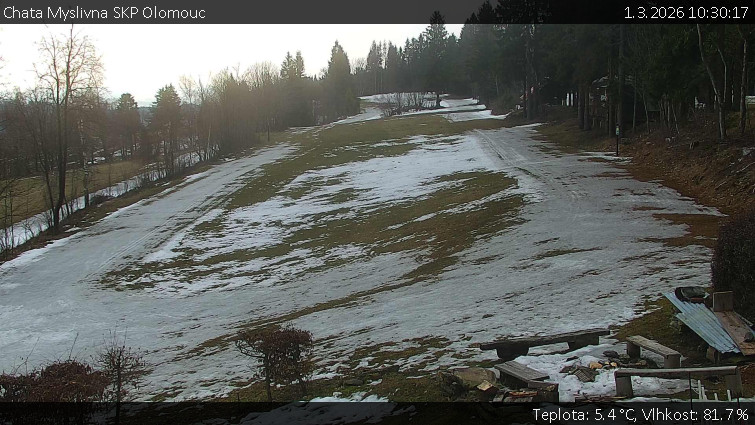 Chata Myslivna SKP Olomouc - Běžecký lyžařský areál Nová Ves - 1.3.2026 v 10:30