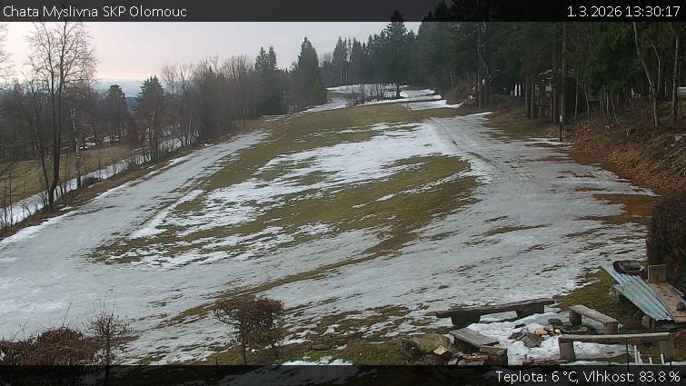 Chata Myslivna SKP Olomouc - Běžecký lyžařský areál Nová Ves - 1.3.2026 v 13:30