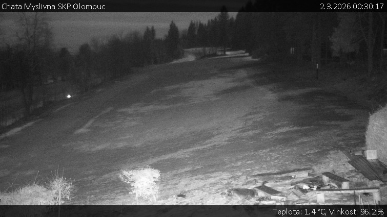 Chata Myslivna SKP Olomouc - Běžecký lyžařský areál Nová Ves - 2.3.2026 v 00:30