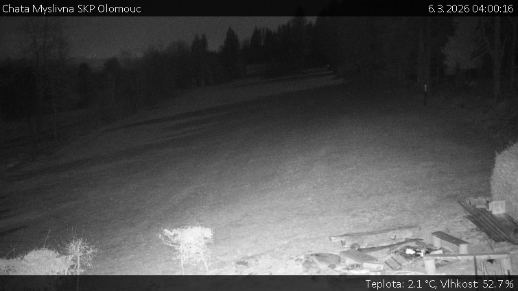 Chata Myslivna SKP Olomouc - Běžecký lyžařský areál Nová Ves - 6.3.2026 v 04:00