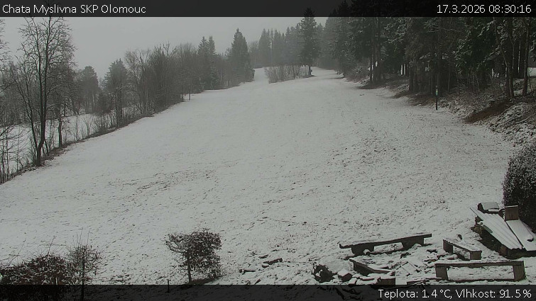 Chata Myslivna SKP Olomouc - Běžecký lyžařský areál Nová Ves - 17.3.2026 v 08:30