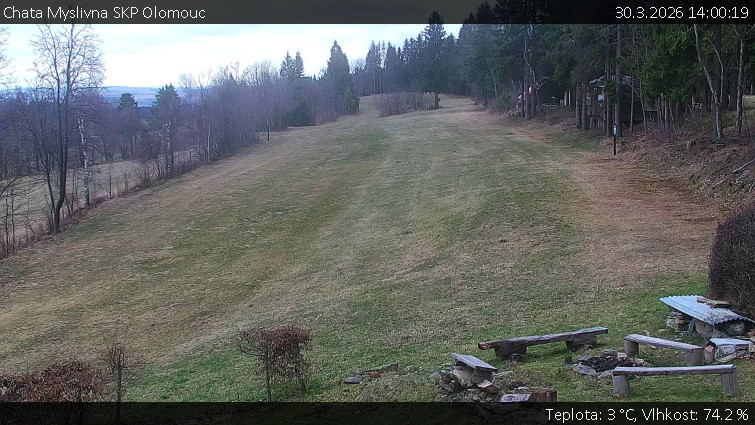 Chata Myslivna SKP Olomouc - Běžecký lyžařský areál Nová Ves - 30.3.2026 v 14:00