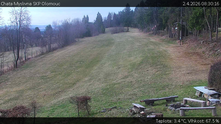 Chata Myslivna SKP Olomouc - Běžecký lyžařský areál Nová Ves - 2.4.2026 v 08:30
