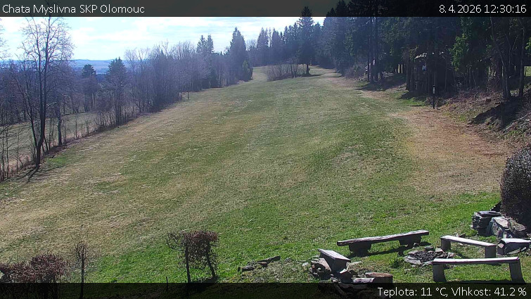 Chata Myslivna SKP Olomouc - Běžecký lyžařský areál Nová Ves - 8.4.2026 v 12:30