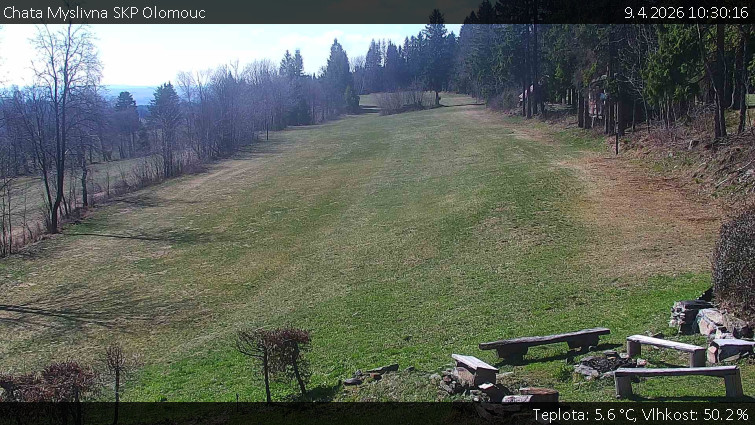 Chata Myslivna SKP Olomouc - Běžecký lyžařský areál Nová Ves - 9.4.2026 v 10:30