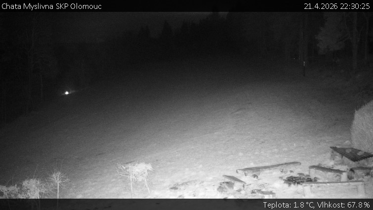 Chata Myslivna SKP Olomouc - Běžecký lyžařský areál Nová Ves - 21.4.2026 v 22:30