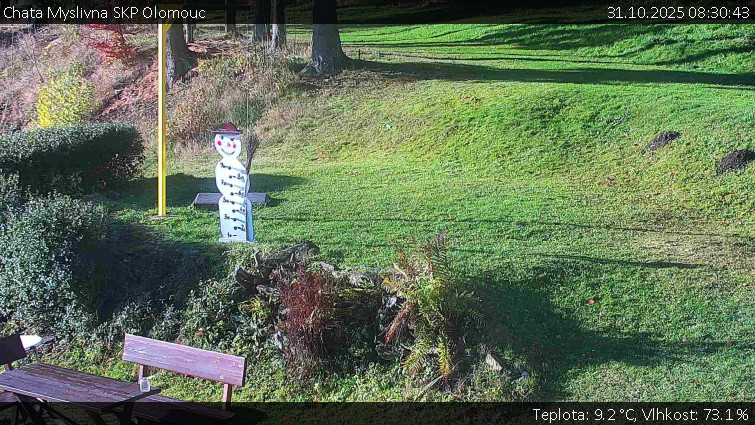 Chata Myslivna SKP Olomouc - Běžecký lyžařský areál Nová Ves - horní část - 31.10.2025 v 08:30