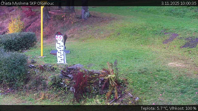 Chata Myslivna SKP Olomouc - Běžecký lyžařský areál Nová Ves - horní část - 3.11.2025 v 10:00