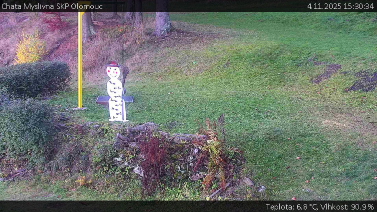 Chata Myslivna SKP Olomouc - Běžecký lyžařský areál Nová Ves - horní část - 4.11.2025 v 15:30