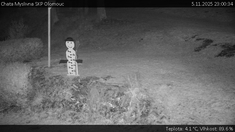 Chata Myslivna SKP Olomouc - Běžecký lyžařský areál Nová Ves - horní část - 5.11.2025 v 23:00