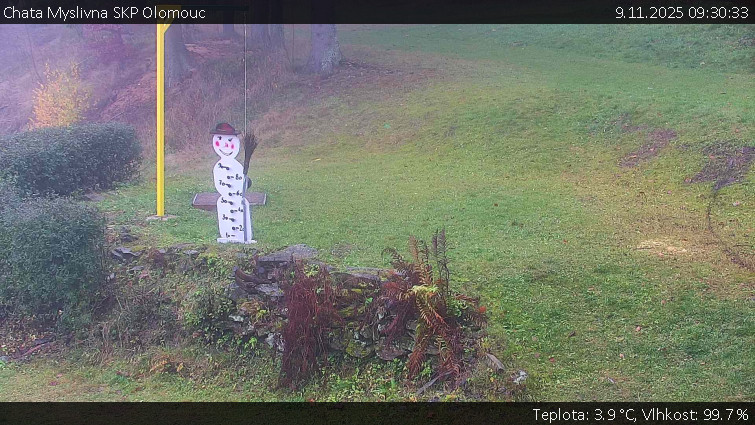 Chata Myslivna SKP Olomouc - Běžecký lyžařský areál Nová Ves - horní část - 9.11.2025 v 09:30