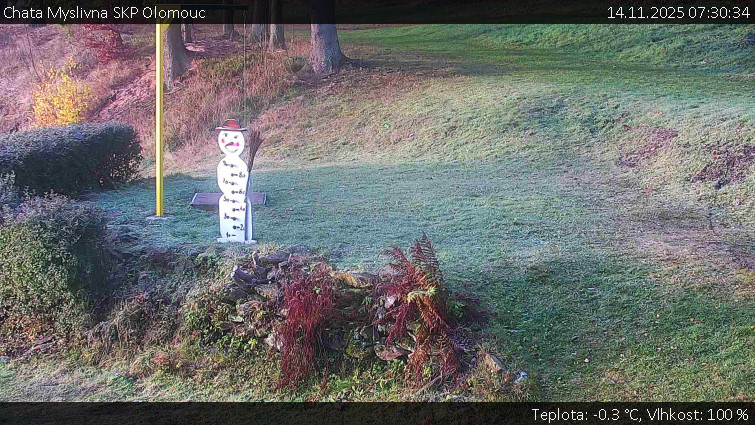 Chata Myslivna SKP Olomouc - Běžecký lyžařský areál Nová Ves - horní část - 14.11.2025 v 07:30