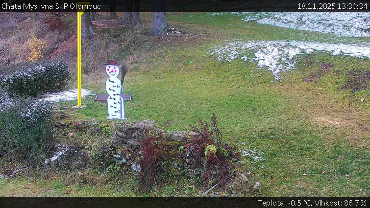 Chata Myslivna SKP Olomouc - Běžecký lyžařský areál Nová Ves - horní část - 18.11.2025 v 13:30