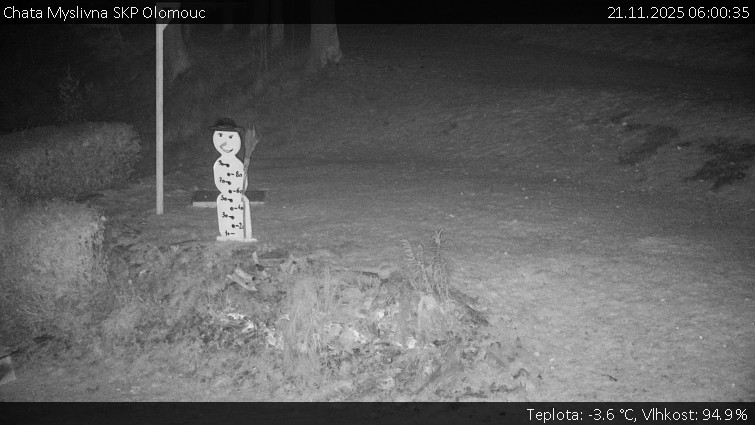 Chata Myslivna SKP Olomouc - Běžecký lyžařský areál Nová Ves - horní část - 21.11.2025 v 06:00