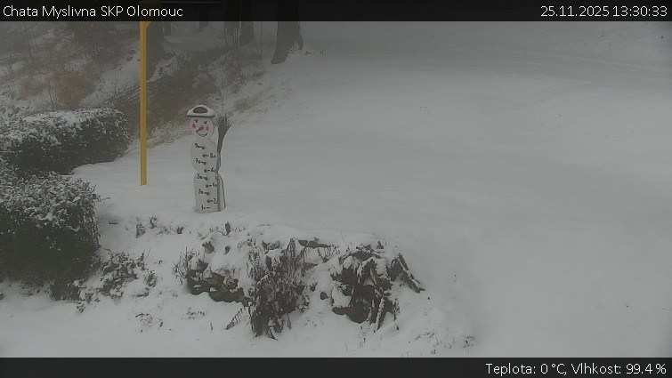 Chata Myslivna SKP Olomouc - Běžecký lyžařský areál Nová Ves - horní část - 25.11.2025 v 13:30