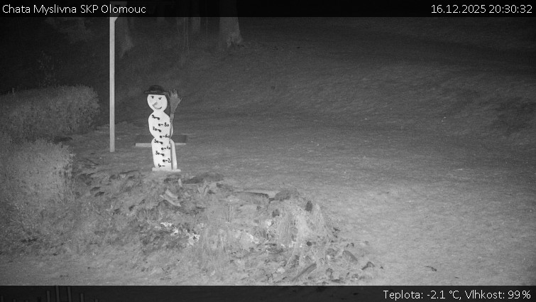 Chata Myslivna SKP Olomouc - Běžecký lyžařský areál Nová Ves - horní část - 16.12.2025 v 20:30