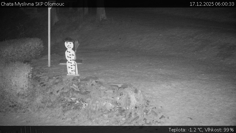 Chata Myslivna SKP Olomouc - Běžecký lyžařský areál Nová Ves - horní část - 17.12.2025 v 06:00