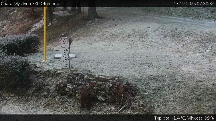 Chata Myslivna SKP Olomouc - Běžecký lyžařský areál Nová Ves - horní část - 17.12.2025 v 07:30