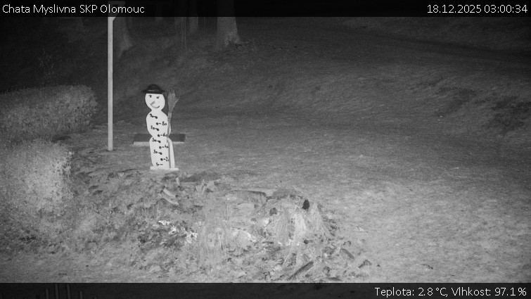 Chata Myslivna SKP Olomouc - Běžecký lyžařský areál Nová Ves - horní část - 18.12.2025 v 03:00