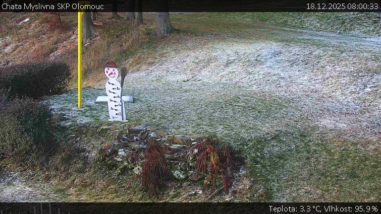 Chata Myslivna SKP Olomouc - Běžecký lyžařský areál Nová Ves - horní část - 18.12.2025 v 08:00