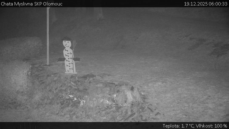 Chata Myslivna SKP Olomouc - Běžecký lyžařský areál Nová Ves - horní část - 19.12.2025 v 06:00
