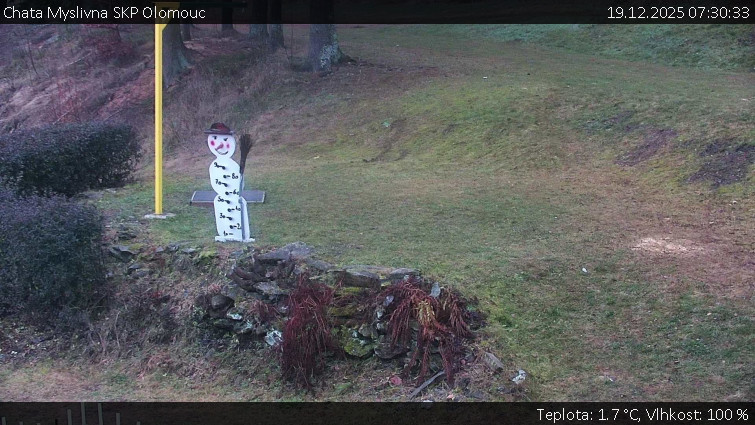 Chata Myslivna SKP Olomouc - Běžecký lyžařský areál Nová Ves - horní část - 19.12.2025 v 07:30