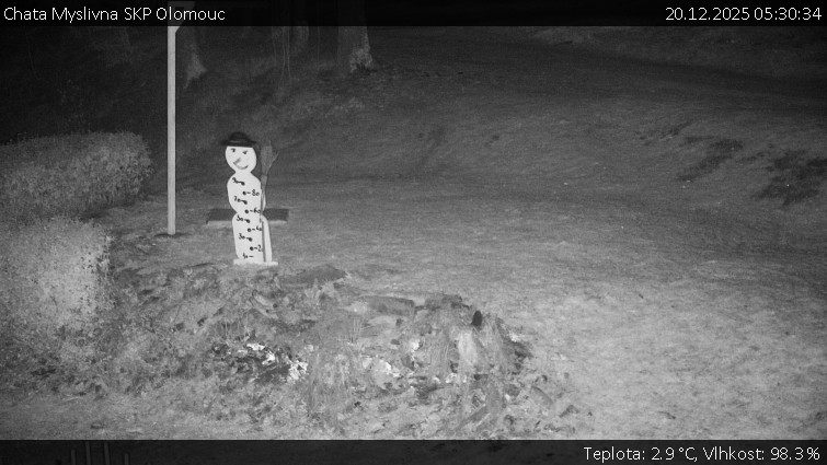Chata Myslivna SKP Olomouc - Běžecký lyžařský areál Nová Ves - horní část - 20.12.2025 v 05:30
