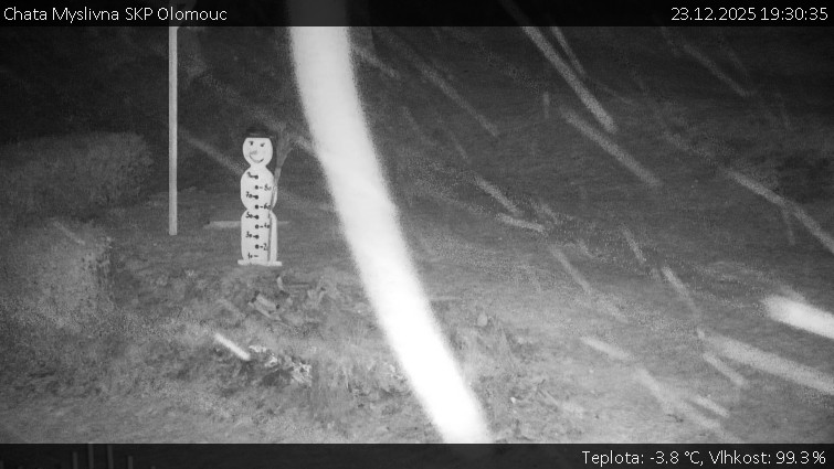 Chata Myslivna SKP Olomouc - Běžecký lyžařský areál Nová Ves - horní část - 23.12.2025 v 19:30