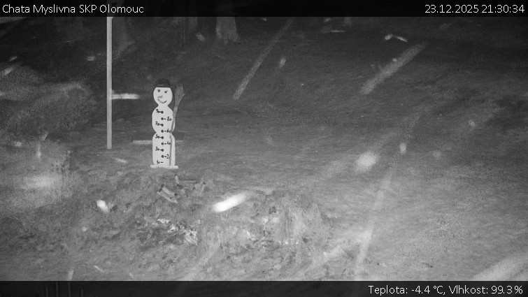 Chata Myslivna SKP Olomouc - Běžecký lyžařský areál Nová Ves - horní část - 23.12.2025 v 21:30