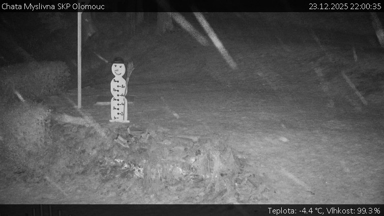 Chata Myslivna SKP Olomouc - Běžecký lyžařský areál Nová Ves - horní část - 23.12.2025 v 22:00