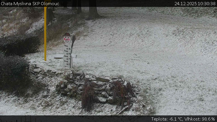 Chata Myslivna SKP Olomouc - Běžecký lyžařský areál Nová Ves - horní část - 24.12.2025 v 10:30
