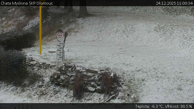 Chata Myslivna SKP Olomouc - Běžecký lyžařský areál Nová Ves - horní část - 24.12.2025 v 11:00