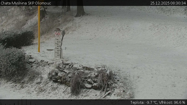 Chata Myslivna SKP Olomouc - Běžecký lyžařský areál Nová Ves - horní část - 25.12.2025 v 08:30