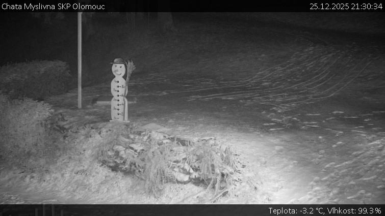 Chata Myslivna SKP Olomouc - Běžecký lyžařský areál Nová Ves - horní část - 25.12.2025 v 21:30