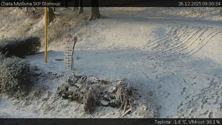 Chata Myslivna SKP Olomouc - Běžecký lyžařský areál Nová Ves - horní část - 26.12.2025 v 08:30