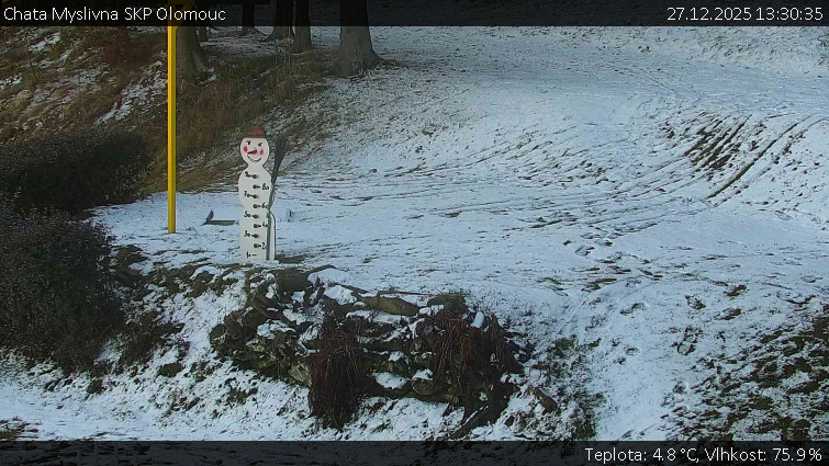 Chata Myslivna SKP Olomouc - Běžecký lyžařský areál Nová Ves - horní část - 27.12.2025 v 13:30