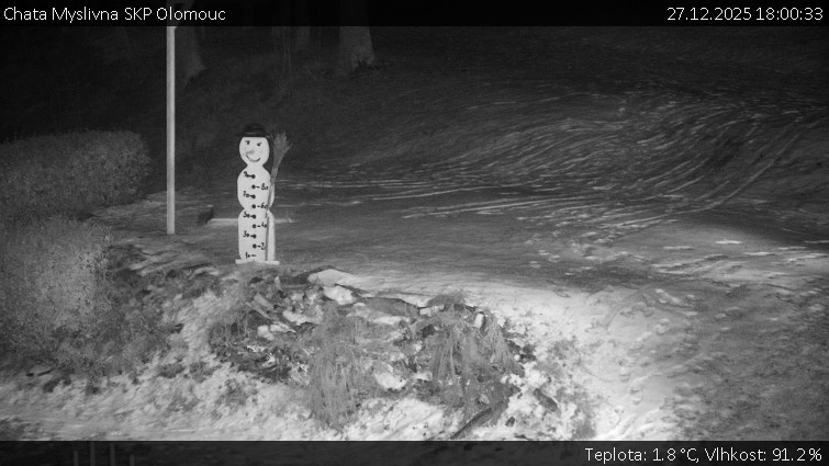 Chata Myslivna SKP Olomouc - Běžecký lyžařský areál Nová Ves - horní část - 27.12.2025 v 18:00