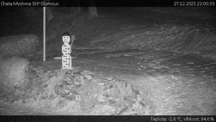 Chata Myslivna SKP Olomouc - Běžecký lyžařský areál Nová Ves - horní část - 27.12.2025 v 22:00