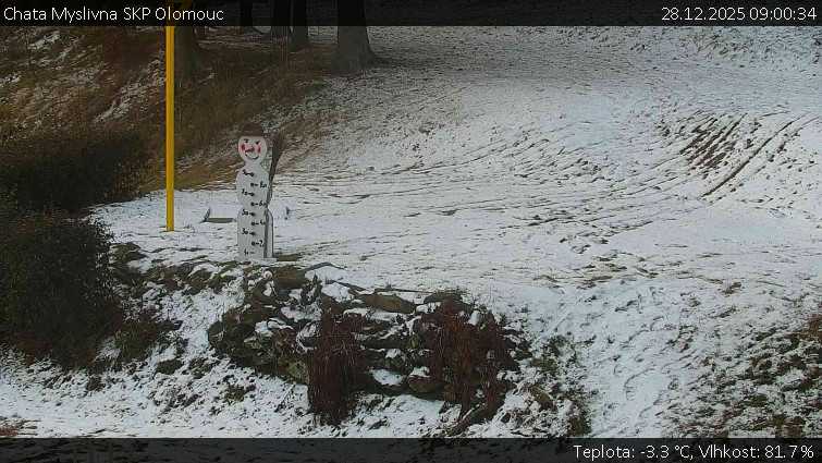 Chata Myslivna SKP Olomouc - Běžecký lyžařský areál Nová Ves - horní část - 28.12.2025 v 09:00