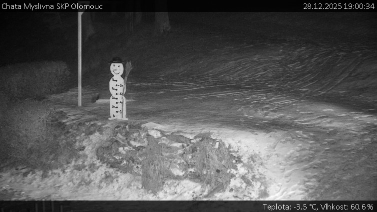 Chata Myslivna SKP Olomouc - Běžecký lyžařský areál Nová Ves - horní část - 28.12.2025 v 19:00