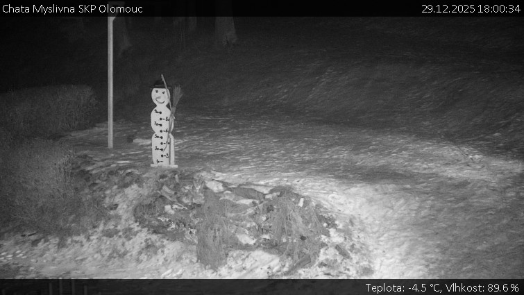 Chata Myslivna SKP Olomouc - Běžecký lyžařský areál Nová Ves - horní část - 29.12.2025 v 18:00