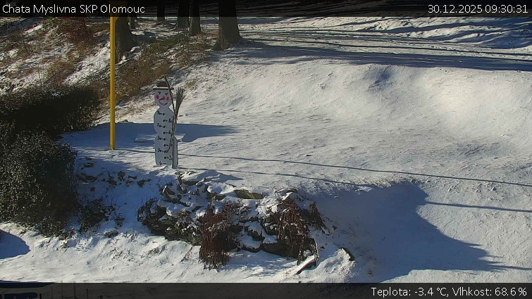 Chata Myslivna SKP Olomouc - Běžecký lyžařský areál Nová Ves - horní část - 30.12.2025 v 09:30