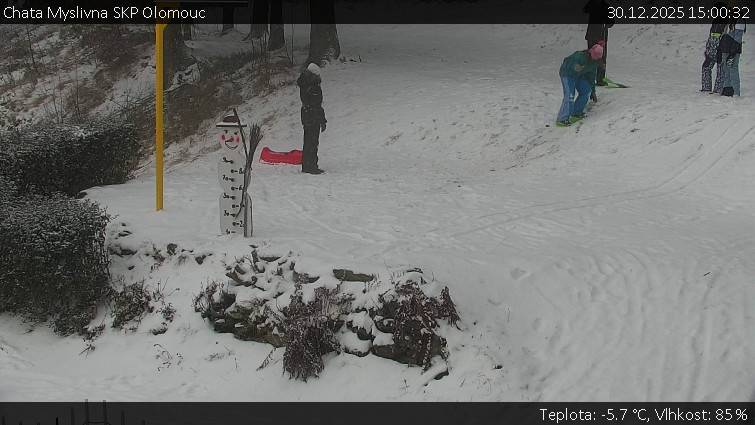 Chata Myslivna SKP Olomouc - Běžecký lyžařský areál Nová Ves - horní část - 30.12.2025 v 15:00