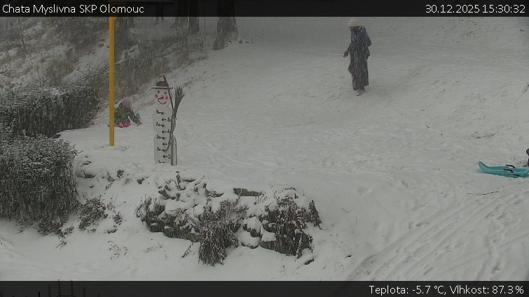 Chata Myslivna SKP Olomouc - Běžecký lyžařský areál Nová Ves - horní část - 30.12.2025 v 15:30