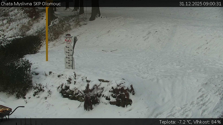 Chata Myslivna SKP Olomouc - Běžecký lyžařský areál Nová Ves - horní část - 31.12.2025 v 09:00