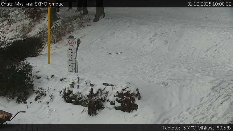 Chata Myslivna SKP Olomouc - Běžecký lyžařský areál Nová Ves - horní část - 31.12.2025 v 10:00